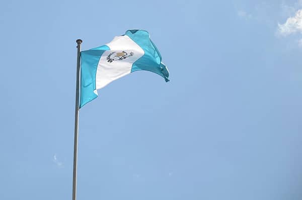 Bandera de Guatemala. Foto: David Amsler / Flickr / CC BY 2.0