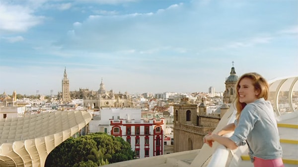 Fotograma del spot "Tu mejor tú", Junta de Andalucía