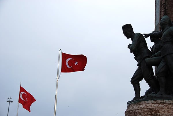 Taksim Square, Istanbul. Photo: SpirosK photography (CC BY-NC-ND 2.0)