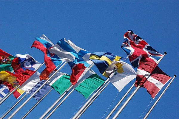 EU flags in Strasbourg. Photo: James Diewald (CC BY-NC 2.0)