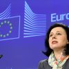 Vĕra Jourová, comisaria europea de Justicia, Consumidores e Igualdad de Género, en una rueda de prensa sobre la RGPD el pasado 24 de enero. Foto: Georges Boulougouris / © European Union, 2018