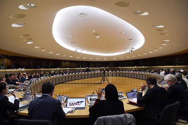 Conferencia Internacional de Alto Nivel para el Sahel (febrero 2018). Foto: European External Action Service (CC BY-NC 2.0).