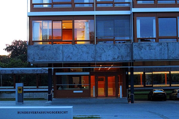 Sede del Tribunal Constitucional Federal de Alemania en Karlsruhe. Foto: Baden de (Wikimedia Commons / CC BY 3.0)