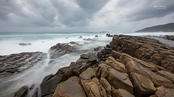 Temporal en el Estrecho de Gibraltar. Foto: Miguel Lorenzo Fotografía