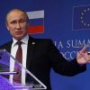Vladimir Putin en la Cumbre UE-Rusia, Bruselas. Foto: Etienne Ansotte. European Union, 2014.