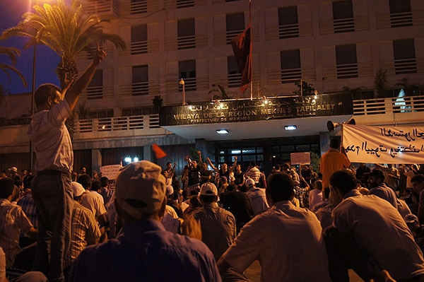 ¿De verdad la “primavera árabe” ha sido un fracaso?Protestas en Marruecos, julio 2011. Foto: Caron from United States. (CC BY 2.0.)