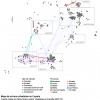 Mapa de actores yihadistas en España. Fuente: Base de Datos Elcano sobre Yihadistas en España (BDEYE).