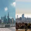 Shanghái y Barcelona, ciudades hermanadas desde 2001. Fotos: Douglas M. Paine / thierry llansades (CC BY-NC-ND 2.0)