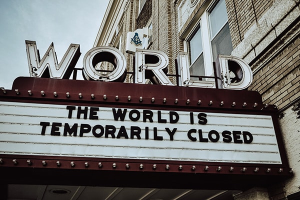 El mundo está cerrado temporalmente. Foto: Edwin Hooper (@edwinhooper)