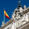 Imagen de la bandera de España en el Palacio Real. Foto: Caribb (CC BY-NC-ND 2.0)