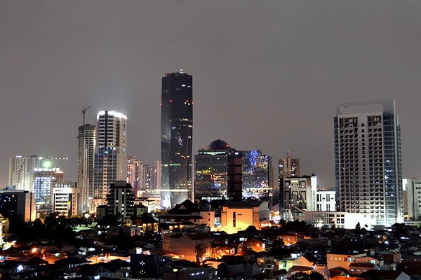 Panorámica del ádistrito financiero de Kuningan en Yakarta (Indonesia). Foto: Muhammad Rasyid Prabowo (CC BY-SA 2.0)