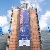 Pancarta del Plan de recuperación para Europa (Next Generation EU) en el edificio Berlaymont, sede la Comisión Europea. Foto: Aurore Martignoni – EC Audiovisual Service / © European Union, 2020