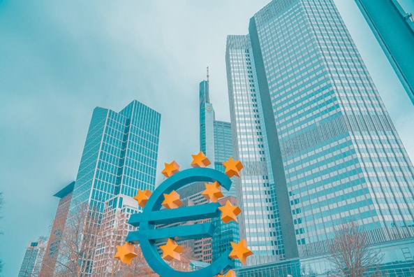 European Central Bank headquarters, Frankfurt (Germany). Photo: Maryna Yazbeck (@yazbeckistan)