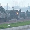 Guerra civil en Siria, tercer acto: la invasión turca. Tanques del ejército de Turquía durante la operación Rama de Olivo en Afrin