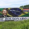 Valla de la campaña de Jair Bolsonaro en la carretera federal BR-343. Foto: Almanaque Lusofonista (trabajo propio) (Wikimedia Commons / CC BY 3.0 BR). Blog Elcano