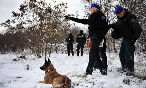 EULEX Special Police officers during exercise “Batllava”