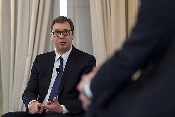 Las elecciones generales en Serbia y el futuro de Kosovo. Aleksandar Vučić, presidente reelegido de Serbia, durante la Munich Security Conference 2019. Foto: Guelland/MSC (Wikimedia Commons / CC BY 3.0 DE)