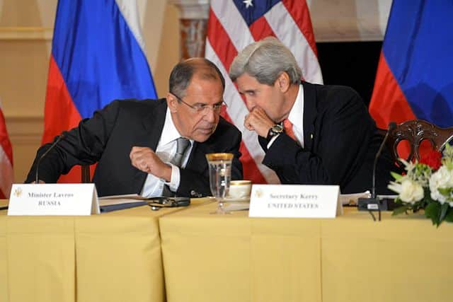 Secretaries Kerry and Hagel Meet With Russian Ministers Lavrov and Shoygu
