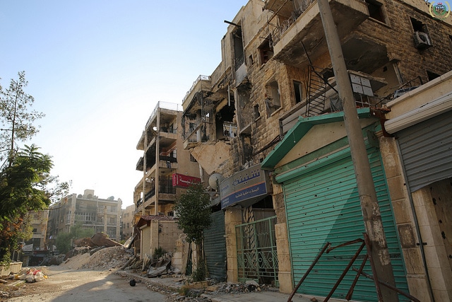 Imagen de Alepo (Siria) en 2013. Foto: IHH Humanitarian Relief Foundation / Flickr (CC BY-NC-ND 2.0). Blog Elcano
