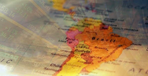 Escenario económico de América Latina. Imagen vía Infolatam.