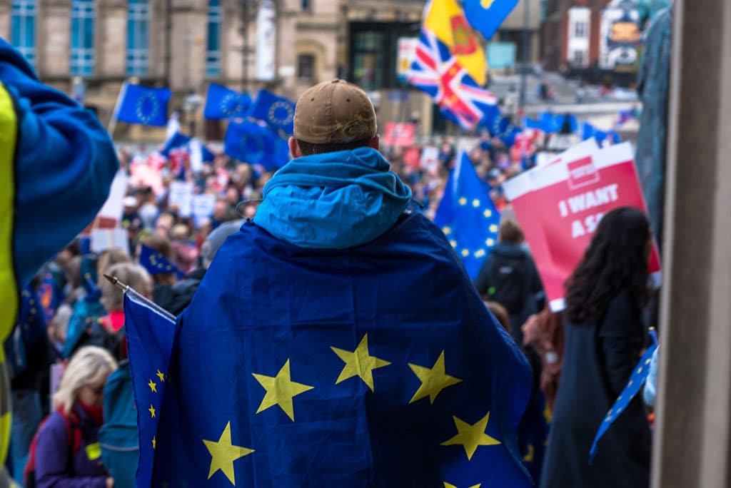 Anti-Brexit protest in Liverpool, UK (23/9/2018). Photo: Tim Jokl (CC BY-NC 2.0). Elcano Blog