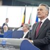 El presidente de Portugal, Aníbal Cavaco Silva, se dirige al Parlamento Europeo en 2013. Foto: Parlamento Europeo / Flickr