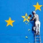 Bansky does Brexit (detail). Photo: Dunk (CC BY 2.0). Elcano Blog