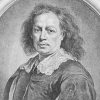 Grabado de Richard Collin sobre autorretrato de Bartolomé Esteban Murillo, 1682. Biblioteca Digital Hispánica. Blog Elcano