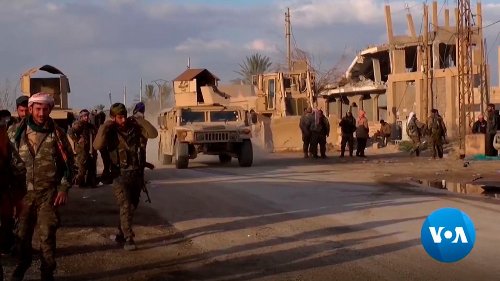 Batalla de Baguz, Siria (12/2/2019). Foto: Voice of America (Wikimedia Commons / Dominio Público). Blog Elcano