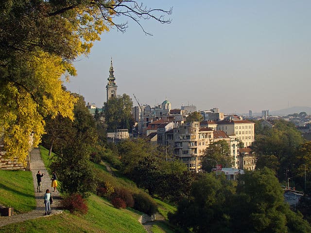 Los Balcanes Occidentales en la era de Trump. Vistas al casco antiguo en el municipio Stari Grad de Belgrado. Foto: Алексей Белобородов (trabajo propio) vía Wikimedia Commons (CC BY-SA 4.0). Blog Elcano