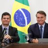 Reunión de Jair Bolsonaro, presidente de Brasil, y Sergio Moro, ministro de Justicia y Seguridad Pública (5/2/2020). Foto: Palácio do Planalto (CC BY 2.0)