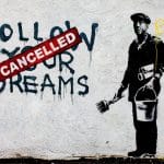 Middle classes. "Hey America, The Googd Life". Bansky in Boston. Photo: Thomas Hawk (CC BY-NC 2.0). Elcano Blog