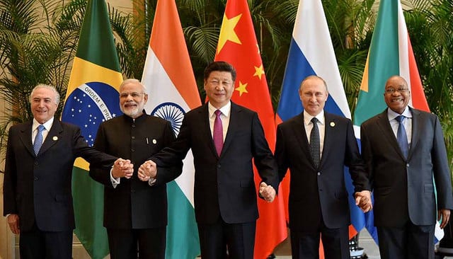 Oliver Stuenkel y la consolidación del mundo post-occidental. Reunión informal de los líderes de los BRICS durante la cumbre del G20 en China (2016). Foto: Narendra Modi en Flickr (CC BY-SA 2.0). Blog Elcano