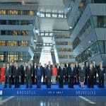 Meeting of Heads of State and/or Government, NATO (25 May 2017). Photo: ©NATO / Flickr. Elcano Blog