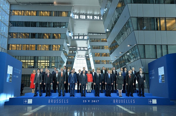 Meeting of Heads of State and/or Government, NATO (25 May 2017). Photo: ©NATO / Flickr. Elcano Blog
