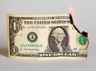 Devaluación del dólar