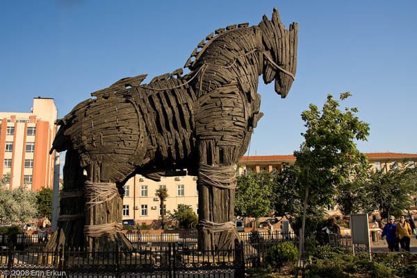 Caballo de Troya - Çanakkale (Turquía). Foto: Erin Erkun . Blog Elcano