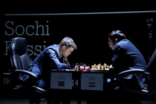 Magnus Carlsen - Viswanathan Anand. Blog Elcano