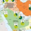 Map of the Saudi Arabia (Riyadh) – Iran (Teheran) proxywar in the Middle East. Source: Emmanuel Pène (Agathocle de Syracuse) / The Maghreb and Orient Courier. Blog Elcano