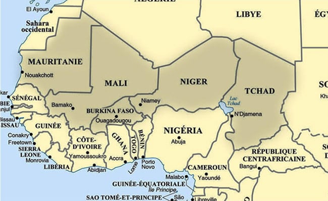 Militarización sin fin en África: FC-G5S. Países G5 Sahel. Fuente: Secretariat Permanent du G5 Sahel.