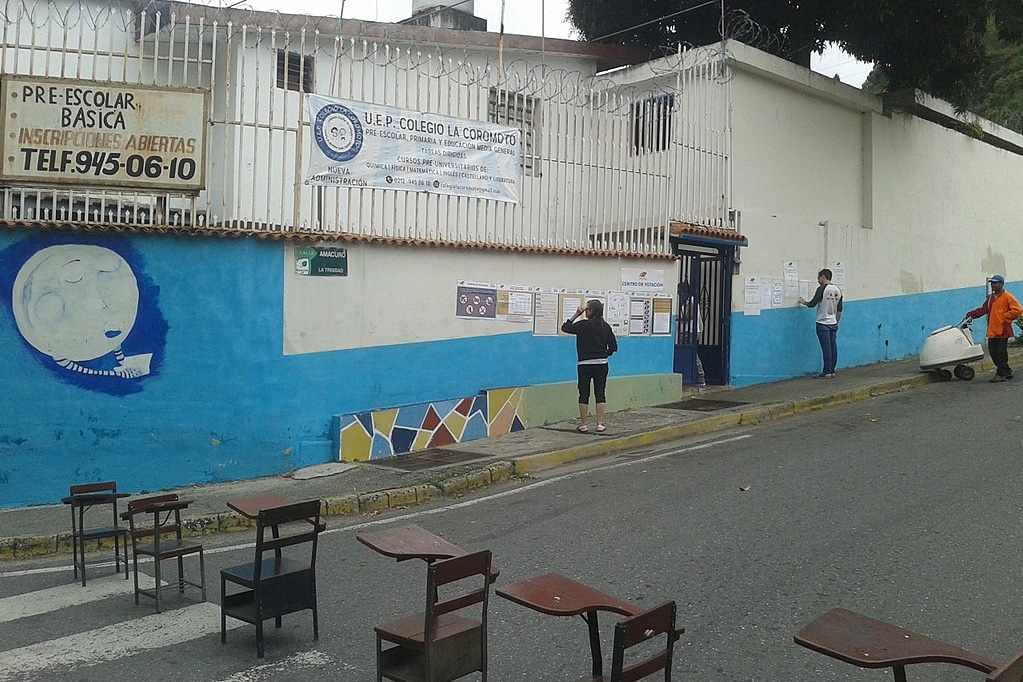 Centro Electoral Venezuela, elecciones municipales 2017. Foto: Jamez42, CC BY-SA 4.0. Blog Elcano