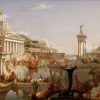 Nostálgicos. “The Consummation of Empire” de la serie “The Course of the Empire”, de Thomas Cole (1836) (Wikimedia Commons / Dominio público). Blog Elcano