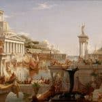 “The Consummation of Empire” from “The Course of the Empire”. Thomas Cole (1836) (Wikimedia Commons / Public domain). Elcano Blog