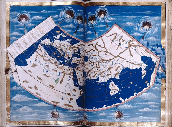 La adicción de la UE a los falsos dilemas en el Mediterráneo. Mapa de 1460 de Europa, África, el Mediterráneo y Asia. Fotografía: Biblioteca pública de Nueva York (CC0 1.0).