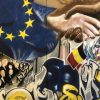 Obra del artista senegalés Docta en la Delegación de la UE en Dakar (Senegal). Foto: Aitor Pérez. Blog Elcano