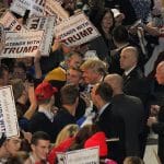 Donald Trump's campaing in Muscatine, Iowa (24/1/2016). Photo: Evan Guest / Flickr. Creative Commons License Attribution. Elcano Blog