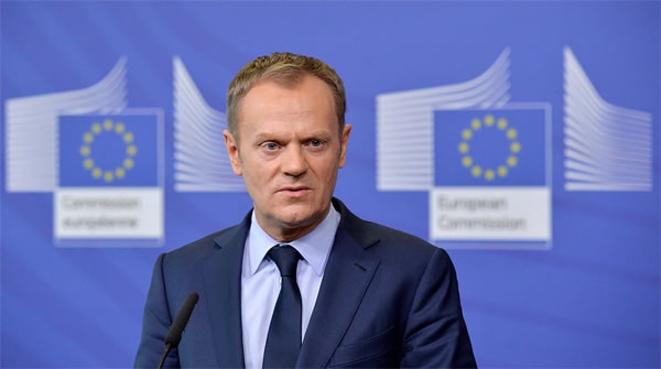 Donald Tusk. Presidente del Consejo Europeo. Foto: R. Pietruszka PAP. Blog Elcano