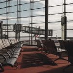 Globalisation reimagined. Image of an empty airport. Photo: Dyana Wing So (@dyanawingso). Elcano Blog