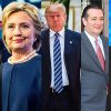 Primarias en EEUU 2016: Nueva York, Nueva York. De izquierda a derecha: Bernie Sanders, Hillary Clinton, Donald Trump, Ted Cruz y John Kasich. Blog Elcano