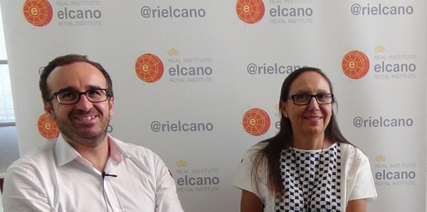 Antonio Delgado y Mari Luz Congosto en la 9a edición de #Elcanotalks. Blog Elcano